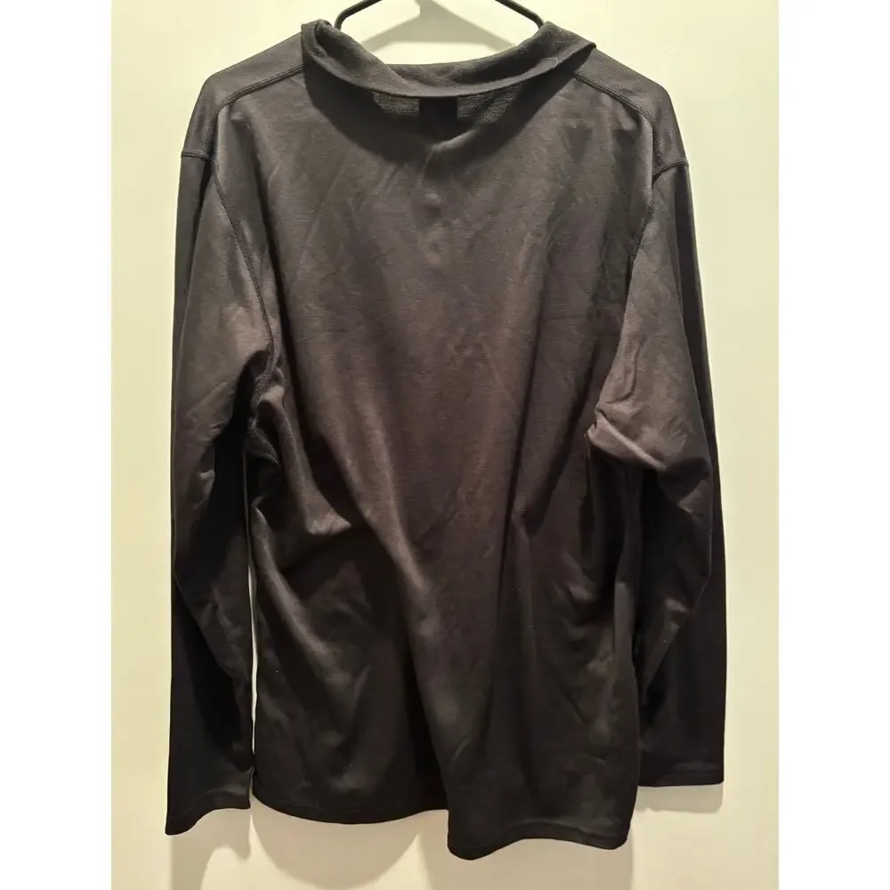 The North Face Quarter Zip Black Mens XL